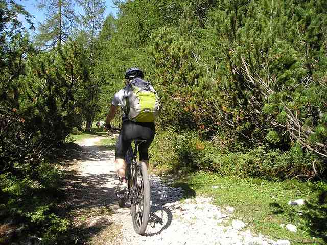 Mountain biking