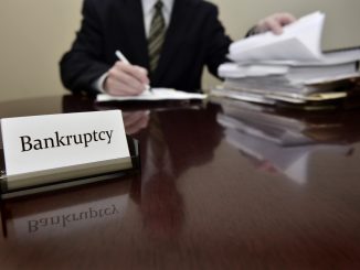 bankruptcy paralegal on his desk