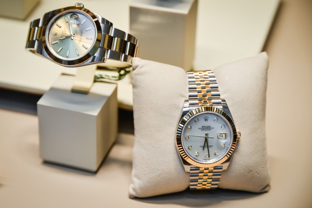 luxury analog watch