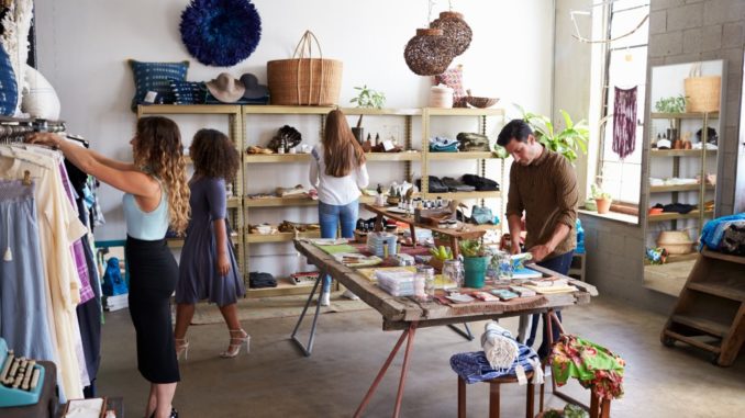 people inside a boutique