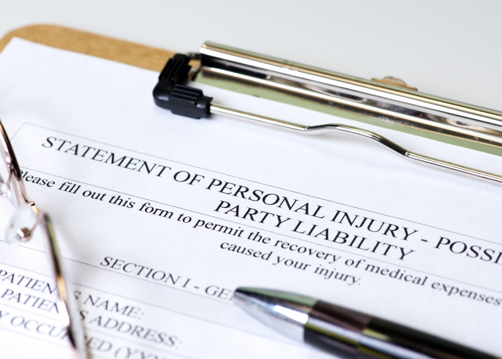 Personal injury claim