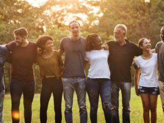 group of people from the community