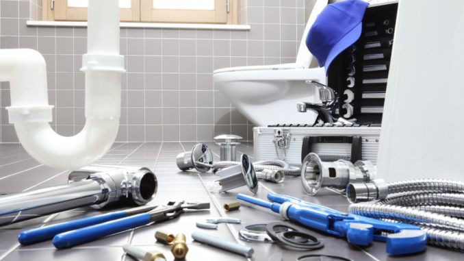 plumbing tools for the bathroom