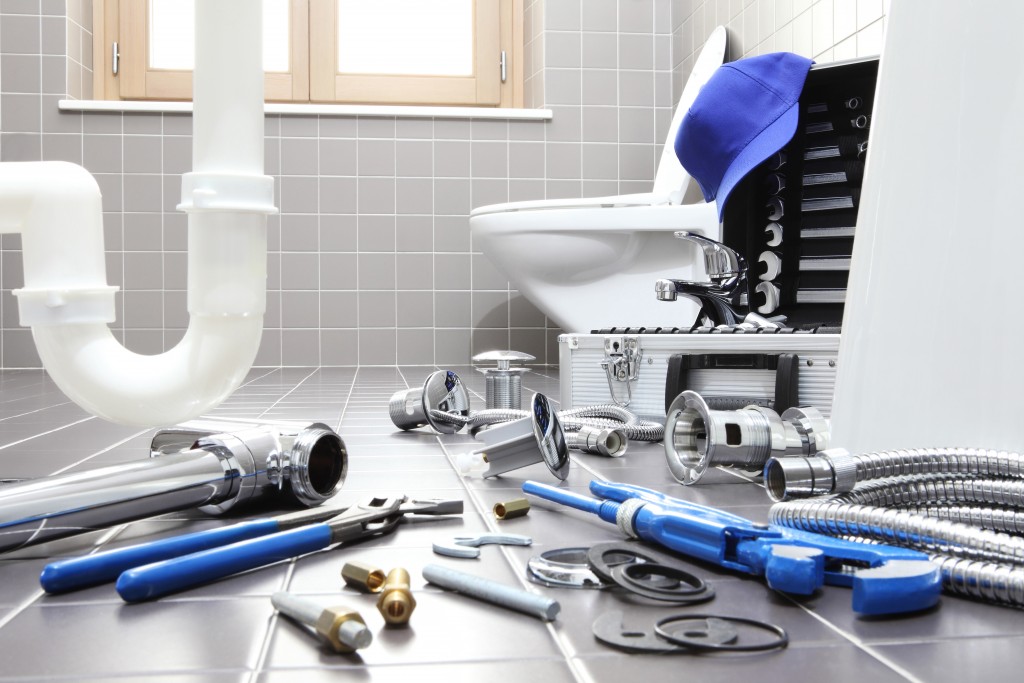 plumbing tools for the bathroom