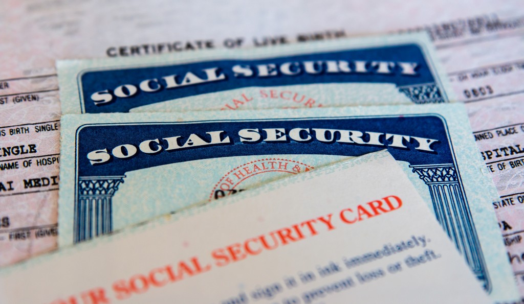 Social security cards