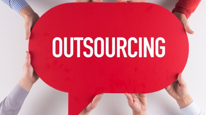 outsourcing concept