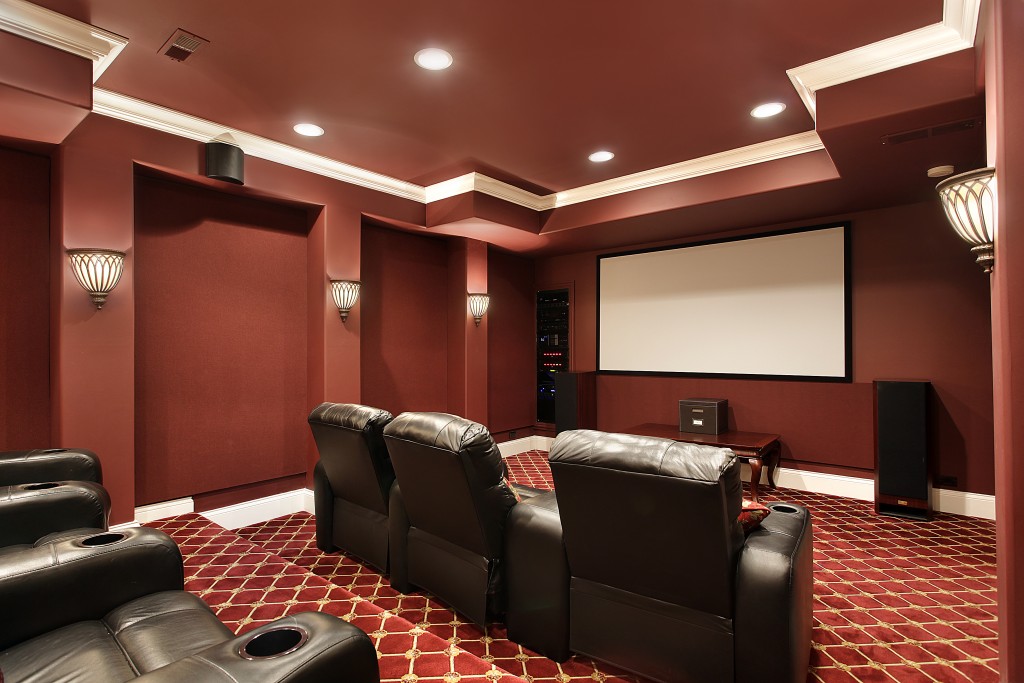 home theater with good seats