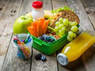 fruit and vegetables lunch box