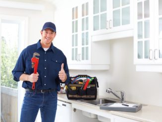 plumber giving a thumbs up