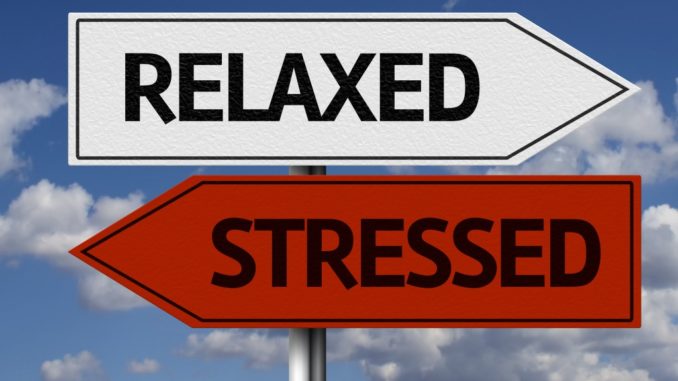 relaxed and stressed signs