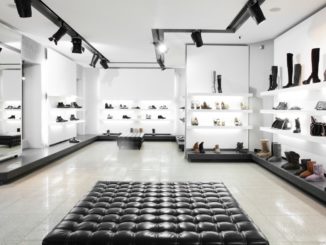 inside a luxury store