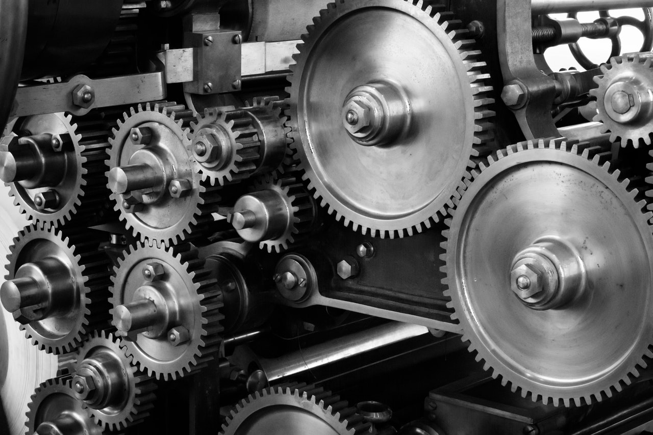 machine gears